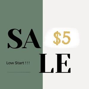 $5 low start unlisted